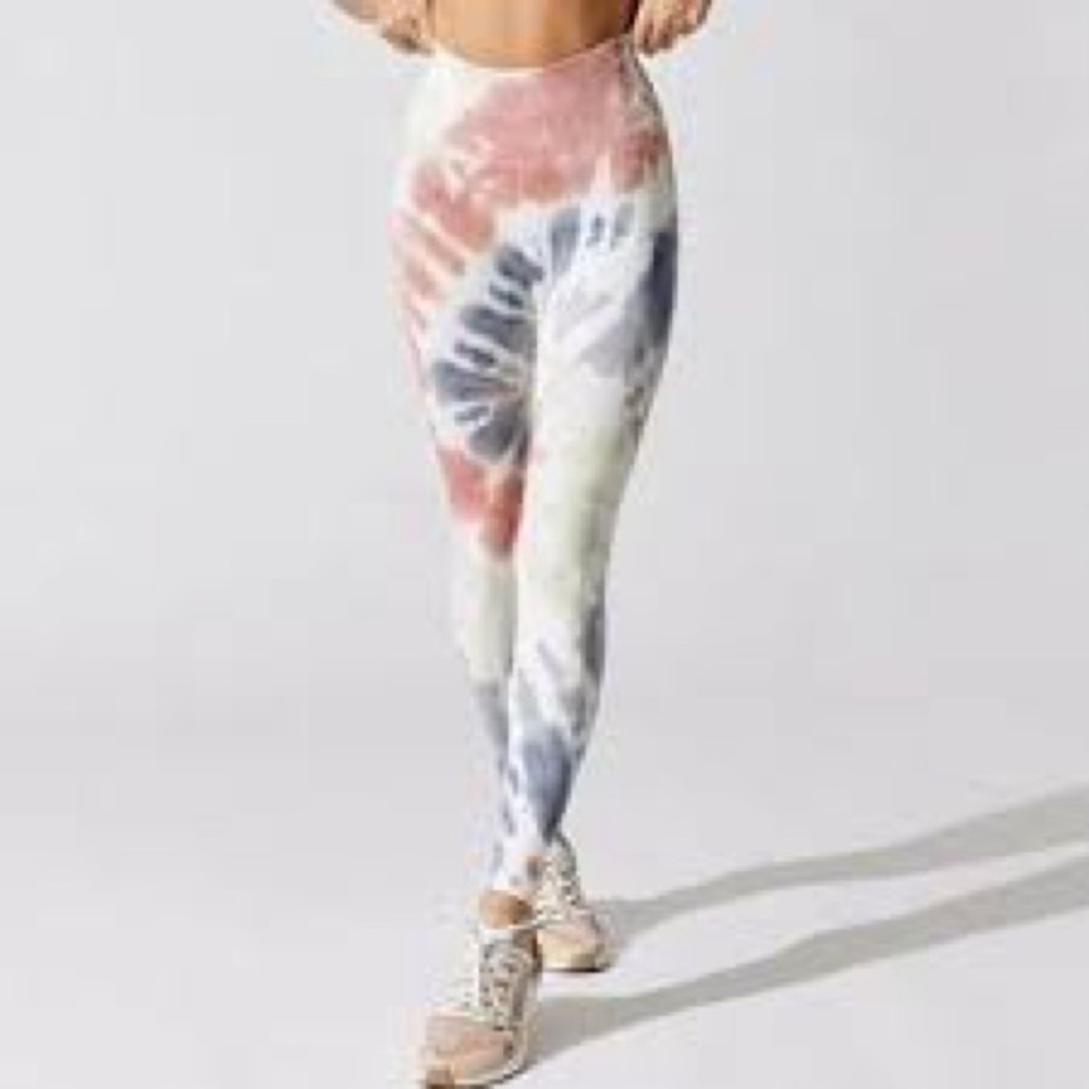 Spiritual Gangster Multicolor Tie-Dye Leggings